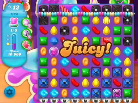 Candy Crush Soda Saga Level 1120 - NO BOOSTERS