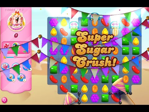 Candy Crush Saga Level 14664 (3 stars, NO boosters)