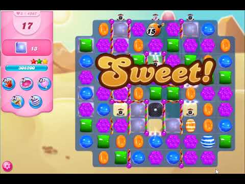 Candy Crush Saga Level 4267 NO BOOSTERS
