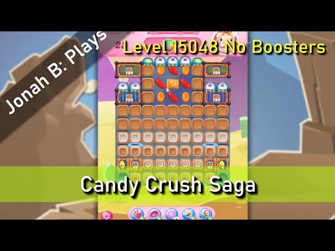 Candy Crush Saga Level 15048 No Boosters