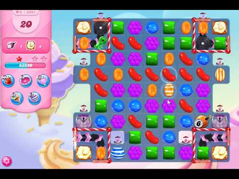 Candy Crush Saga Level 3991 NO BOOSTERS