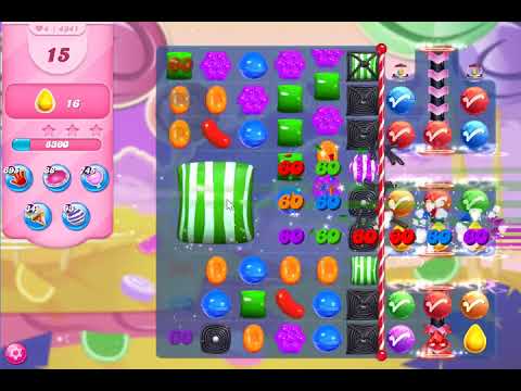 Candy Crush Saga Level 4341 NO BOOSTERS