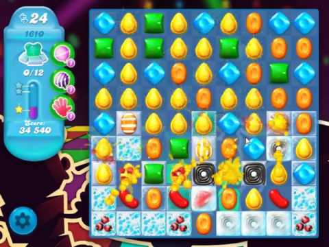 Candy Crush Soda Saga Level 1610 - NO BOOSTERS