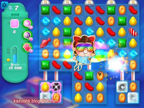 Candy Crush Soda Saga Level 2118 (3 stars, NO boosters)