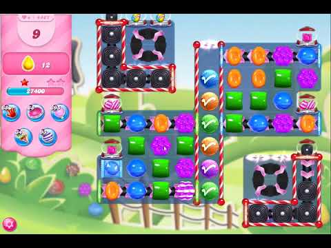 Candy Crush Saga Level 4487 NO BOOSTERS