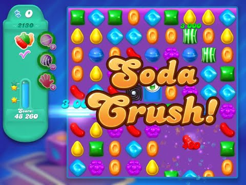 Candy Crush Soda Saga Level 2130 (3 stars, NO boosters)