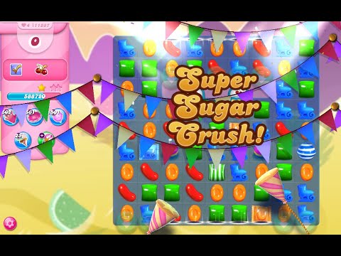 Candy Crush Saga Level 11287 (3 stars, No boosters)