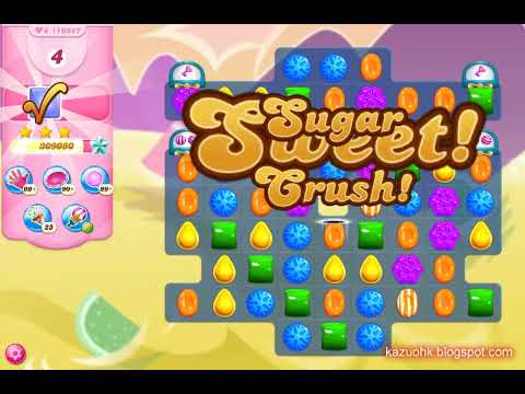 Candy Crush Saga Level 10987 (3 stars, No boosters)