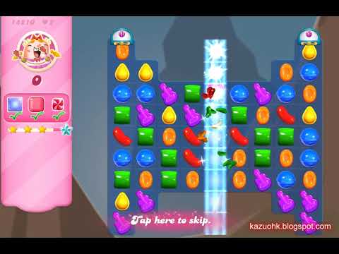 Candy Crush Saga Level 14210 (3 stars, NO boosters)