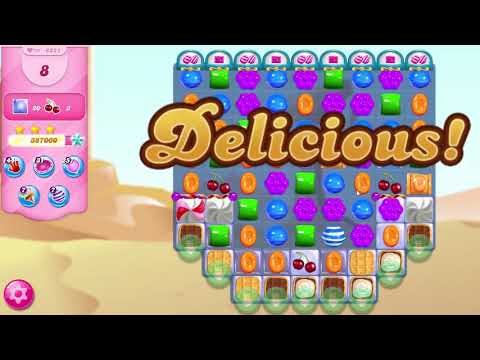 Candy Crush Saga Level 8221 NO BOOSTERS