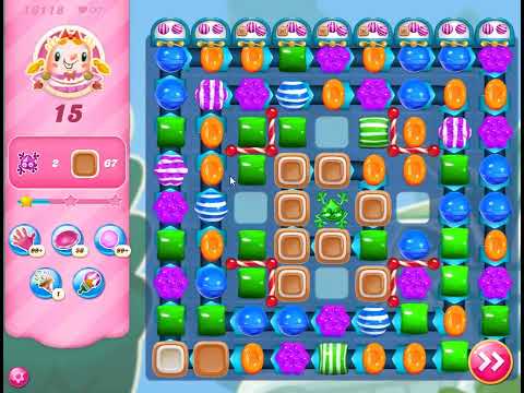 Candy Crush Saga Level 16118 - NO BOOSTERS | SKILLGAMING ✔️