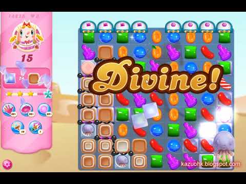 Candy Crush Saga Level 14218 (3 stars, NO boosters)