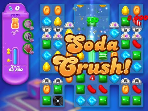 Candy Crush Soda Saga Level 2089 (3 stars, NO boosters)