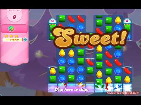 Candy Crush Saga Level 11492 (3 stars, No boosters)