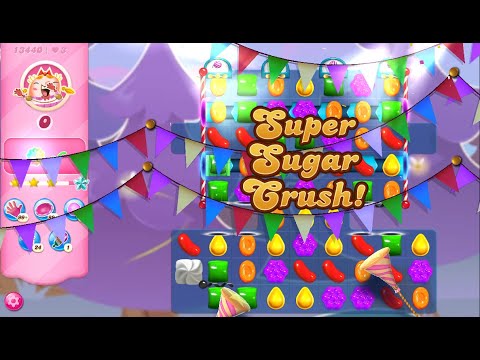 Candy Crush Saga Level 13440 (3 stars, NO boosters)