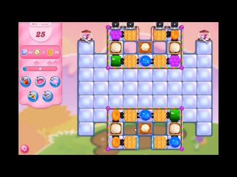 Candy Crush Saga Level 4438 NO BOOSTERS