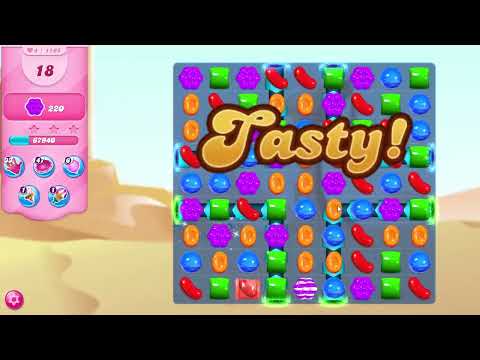 Candy Crush Saga Level 1168 NO BOOSTERS