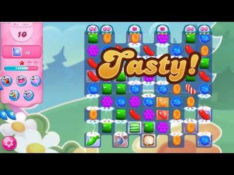 Candy Crush Saga LEVEL 7077 NO BOOSTERS