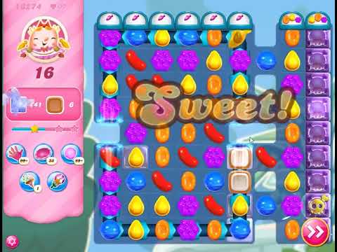 Candy Crush Saga Level 16274 - NO BOOSTERS | SKILLGAMING ✔️