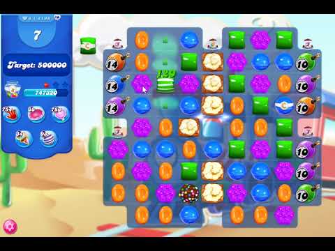 Candy Crush Saga Level 4198 NO BOOSTERS