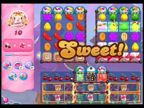 Candy Crush Saga Level 13736 - NO BOOSTERS | SKILLGAMING ✔️