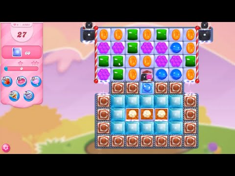 Candy Crush Saga Level 4905 NO BOOSTERS