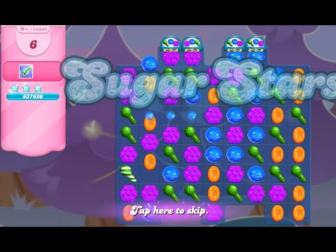 Candy Crush Saga Level 12394 (Sugar stars, No boosters)