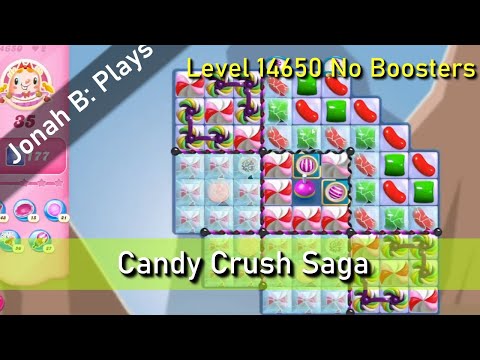 Candy Crush Saga Level 14650 No Boosters