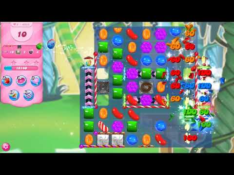 Candy Crush Saga Level 4955 NO BOOSTERS