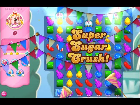 Candy Crush Saga Level 14169 (3 stars, NO boosters)