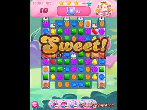 Candy Crush Saga Level 13661 (3 stars, NO boosters)