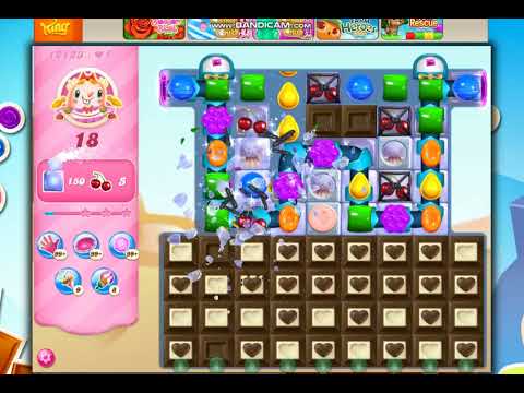 Candy Crush Saga Level 12123  - 20 Moves  NO BOOSTERS