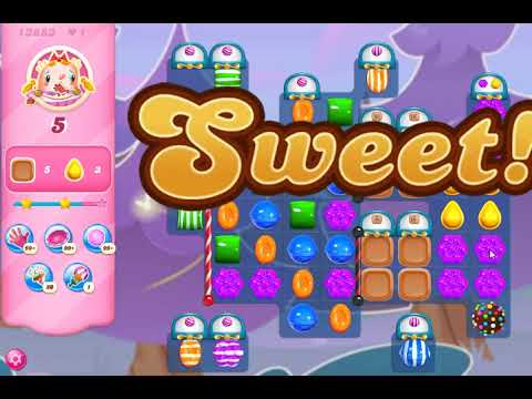 Candy Crush Saga Level 13883 (3 stars, NO boosters)