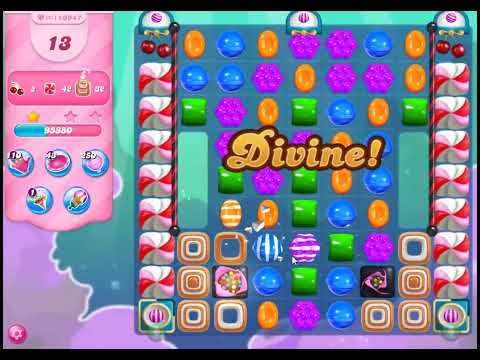 Candy Crush Saga Level 10947 - NO BOOSTERS | SKILLGAMING ✔️