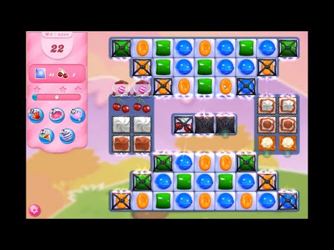 Candy Crush Saga Level 4444 NO BOOSTERS