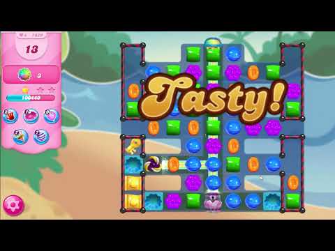 Candy Crush Saga LEVEL 7629 NO BOOSTERS