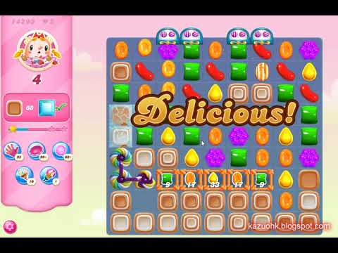 Candy Crush Saga Level 14293 (Impossible without boosters)