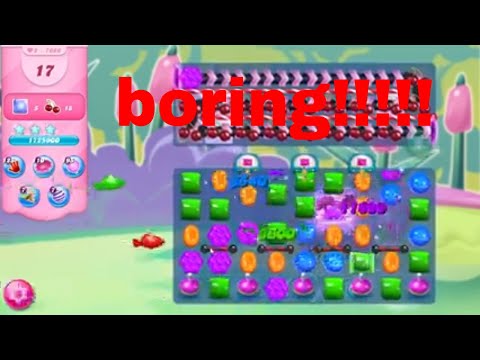 Candy Crush Saga LEVEL 7666 NO BOOSTERS (never ending level)