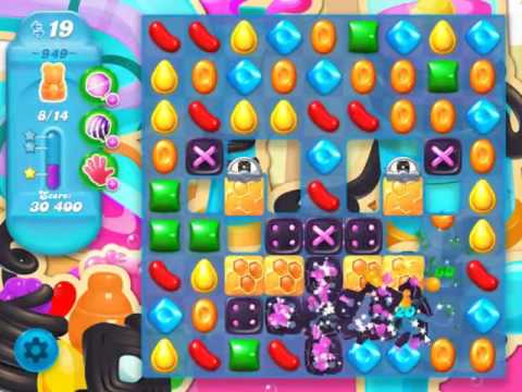 Candy Crush Soda Saga Level 949 - NO BOOSTERS