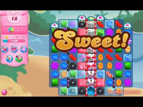 Candy Crush Saga Level 12282 (3 stars, No boosters)