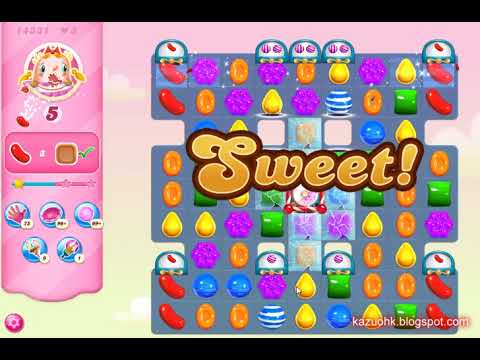 Candy Crush Saga Level 14331 (3 stars, NO boosters)