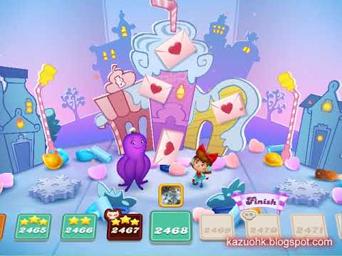 Candy Crush Soda Saga Level 2467 (3 stars, NO booster)