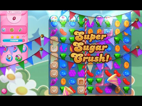 Candy Crush Saga Level 12624 (3 stars, No boosters, 2nd version)