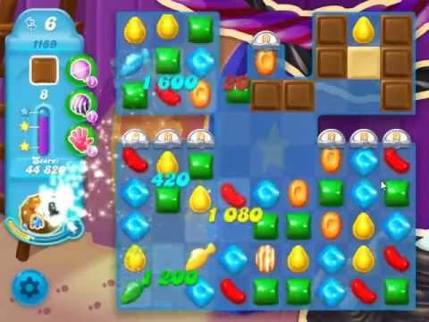 Candy Crush Soda Saga Level 1189 - NO BOOSTERS