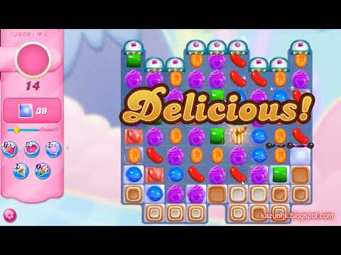 Candy Crush Saga Level 13069 (3 stars, NO boosters)