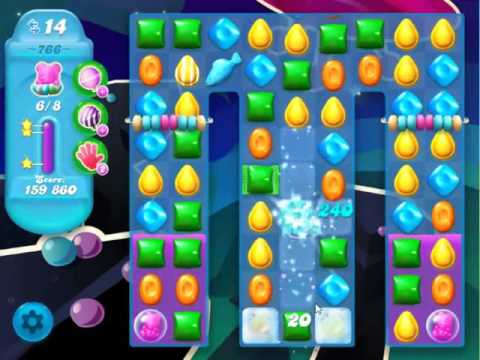 Candy Crush Soda Saga Level 766 - NO BOOSTERS