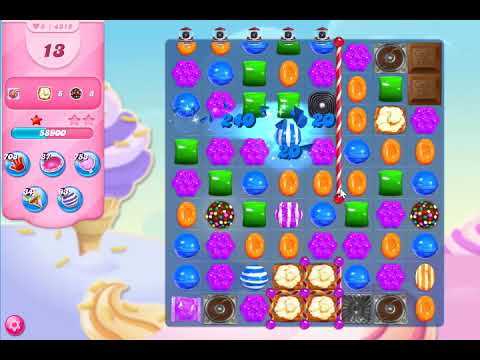 Candy Crush Saga Level 4312 NO BOOSTERS