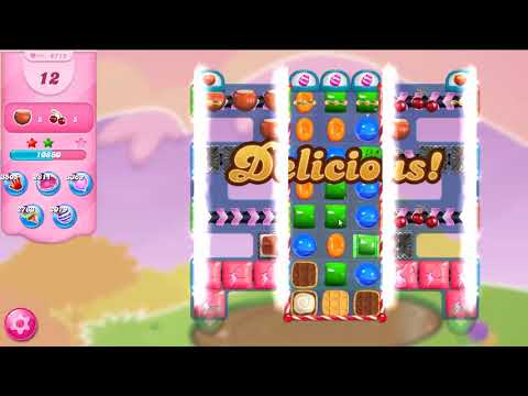 Candy Crush Saga LEVEL 6715 NO BOOSTERS