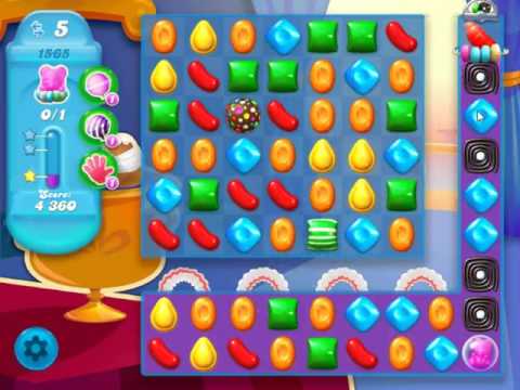 Candy Crush Soda Saga Level 1565 - NO BOOSTERS