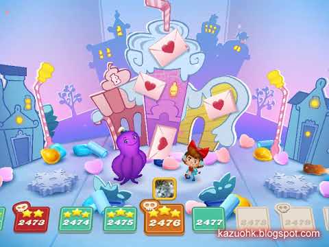 Candy Crush Soda Saga Level 2476 (3 stars, NO booster)